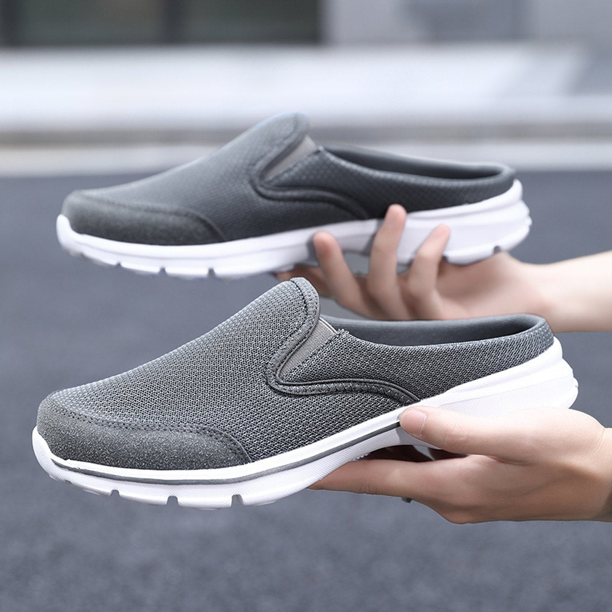 Men's Half Drag Casual Shoes Ultra Light Sports