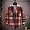 Men's Handsome Lapels Shirt Coat