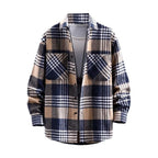 Men's Handsome Lapels Shirt Coat