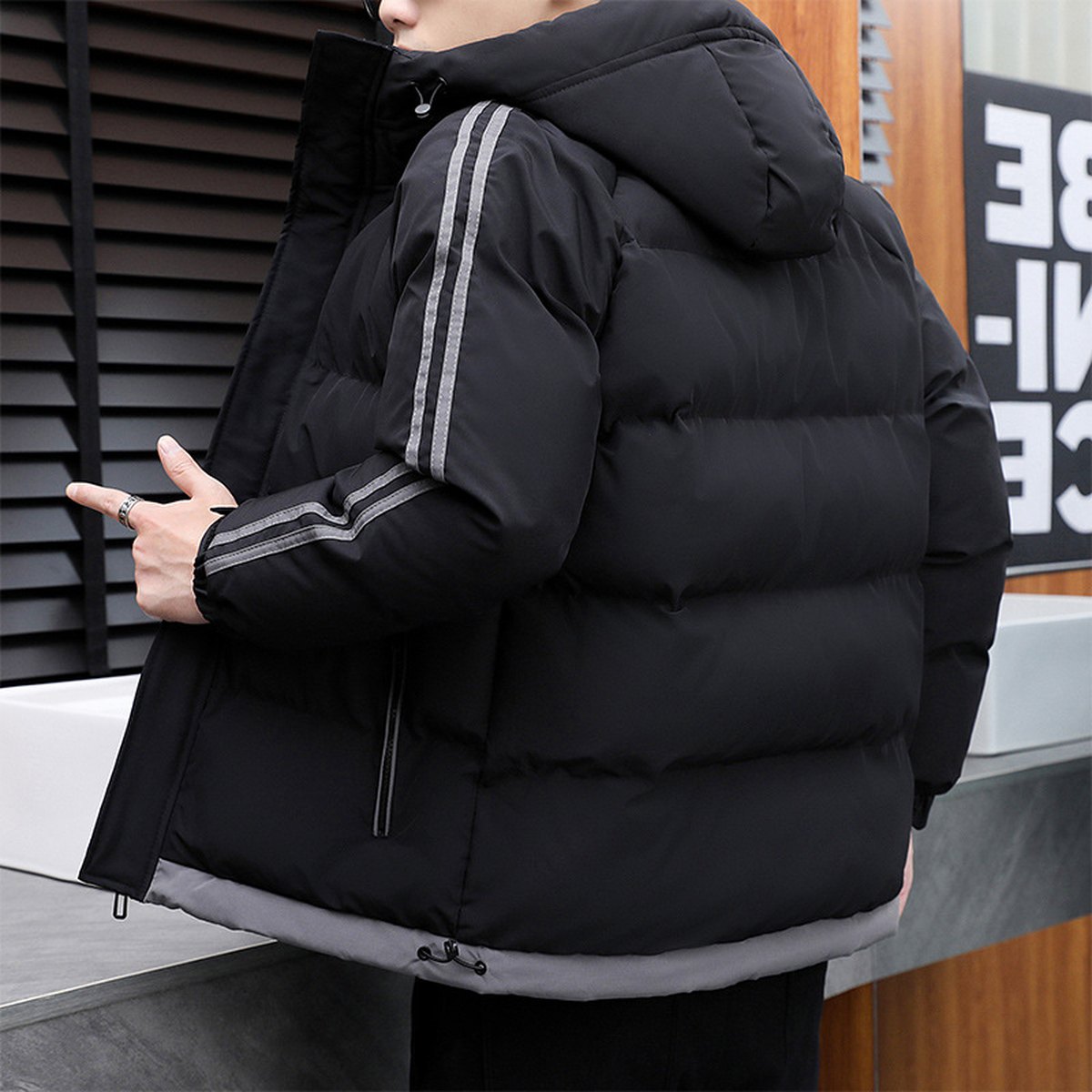 Men's Handsome Padded Down Jacket