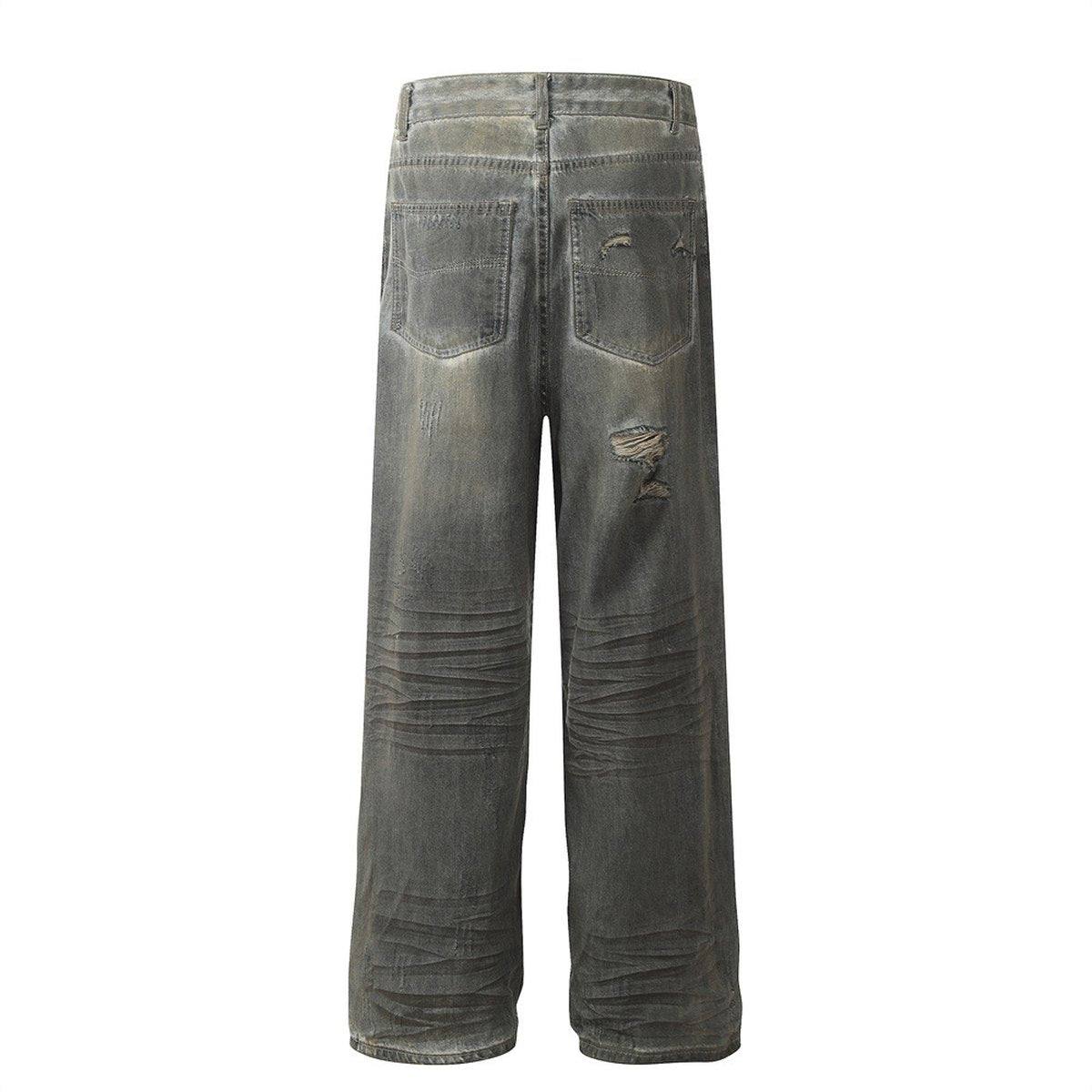 Men's Heavy Industry Ripped Beggar Jeans