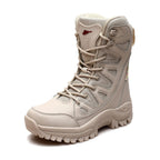 Men's Hi-top Hiking Shoes Breathable Sneaker Platform