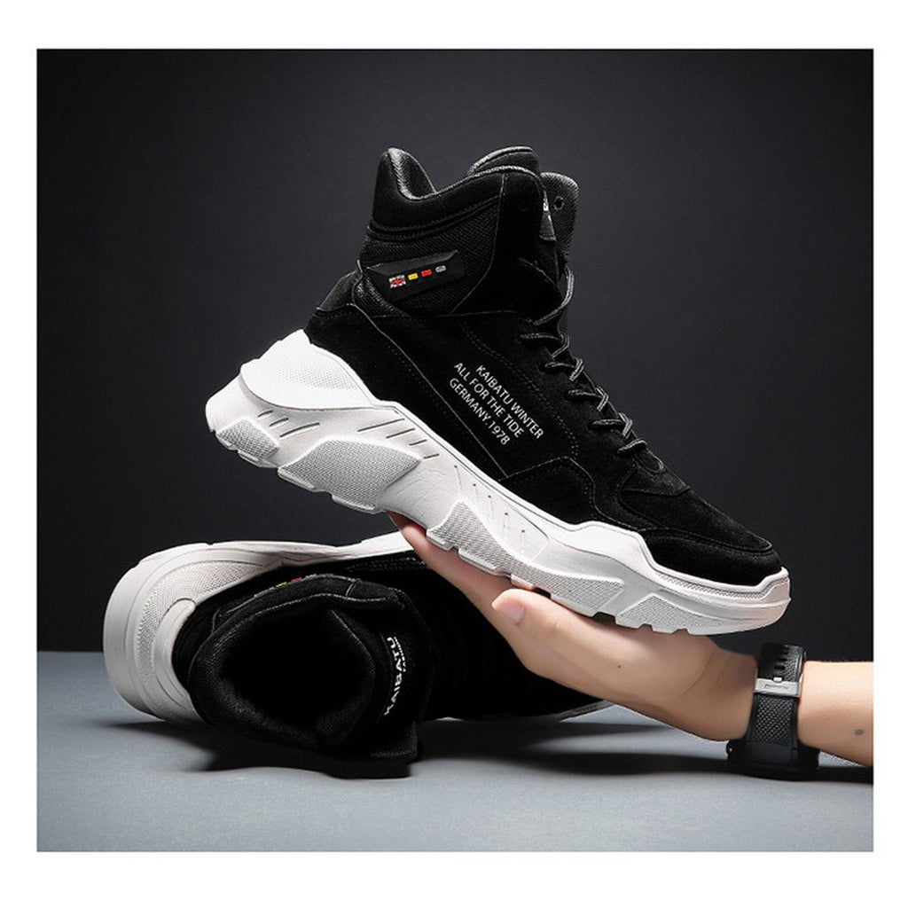 Men's High-Top Martin Boots