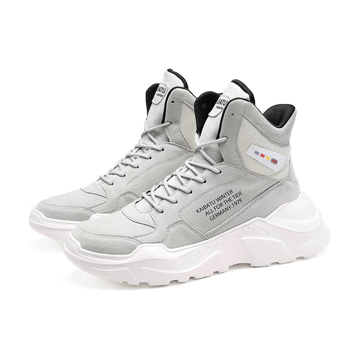 Men's High-Top Martin Boots