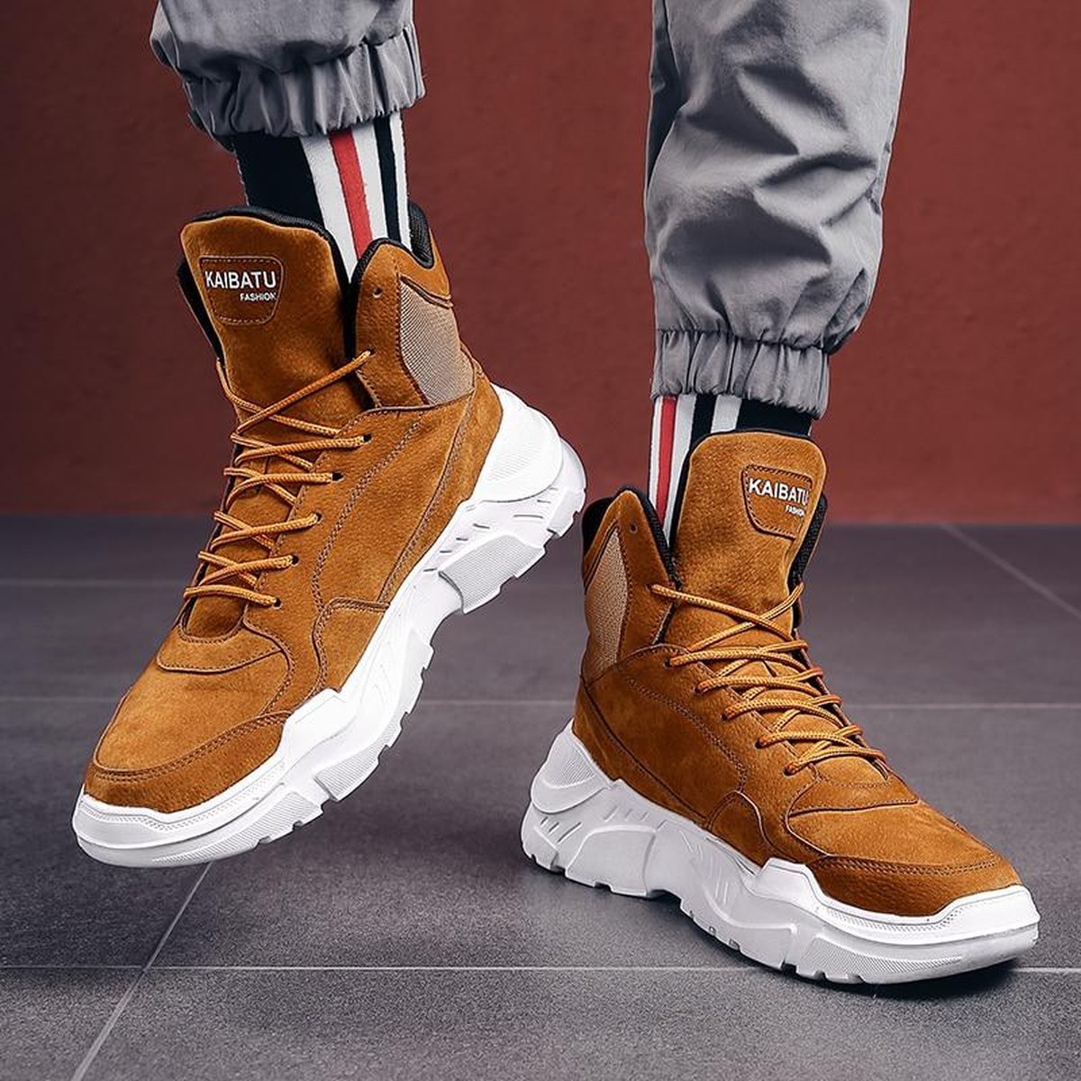 Men's High Top Martin Shoes