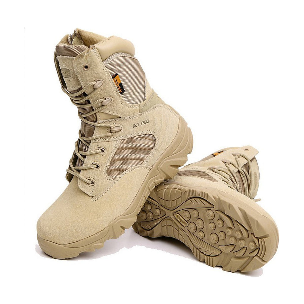 Men's High-Top Military Boots