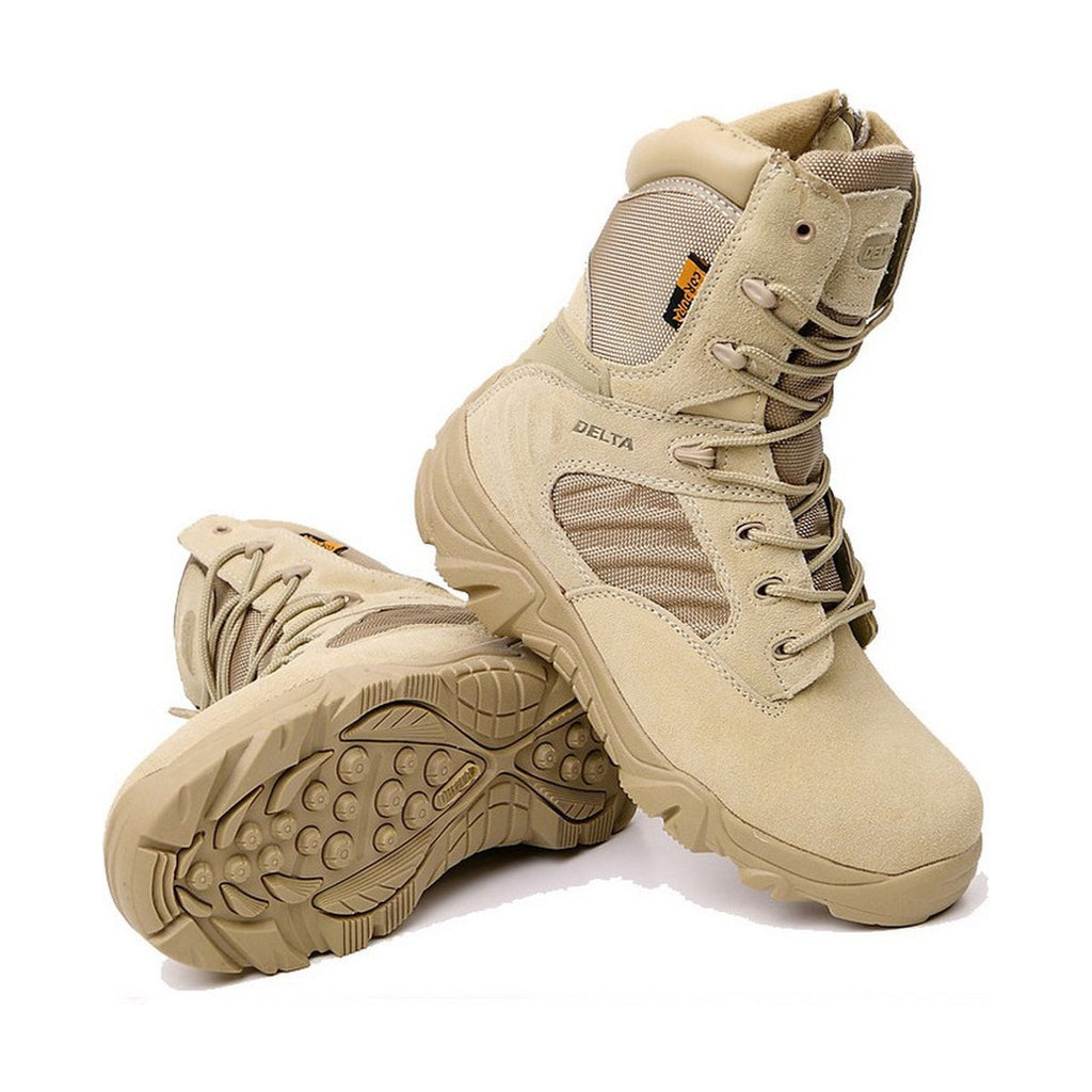 Men's High-Top Military Boots