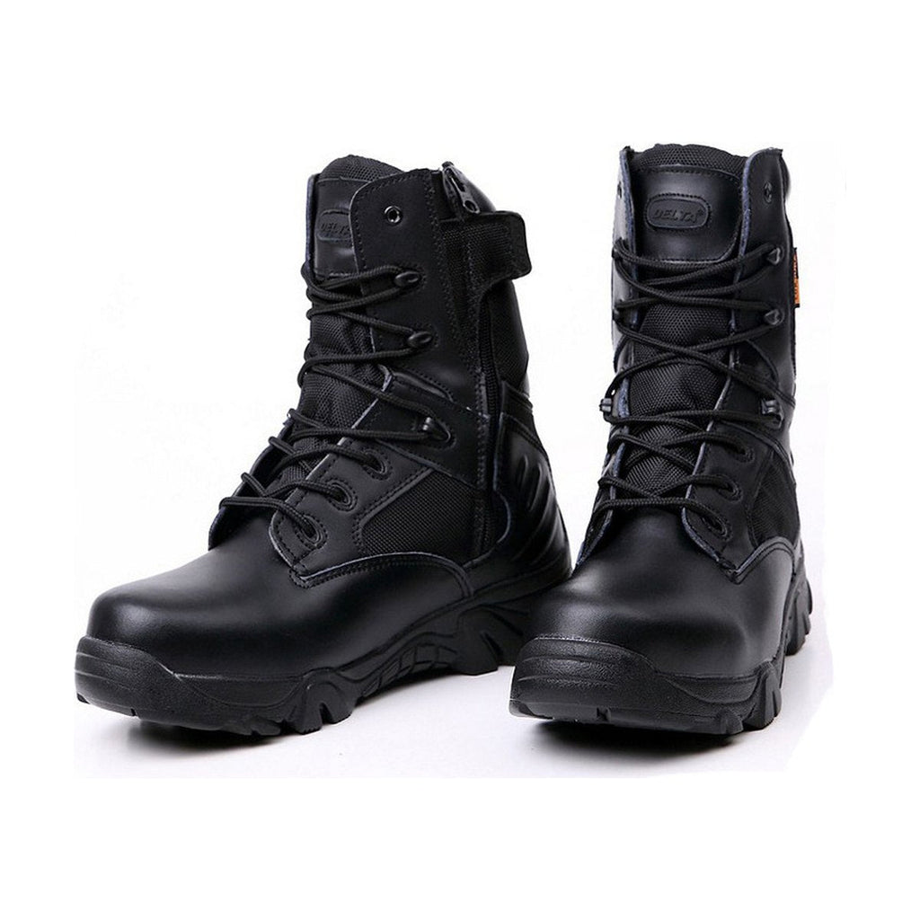 Men's High-Top Military Boots