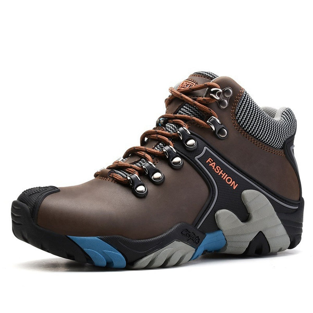 Men's High-top Non-slip Wear-resistant Outdoor Hiking Shoes