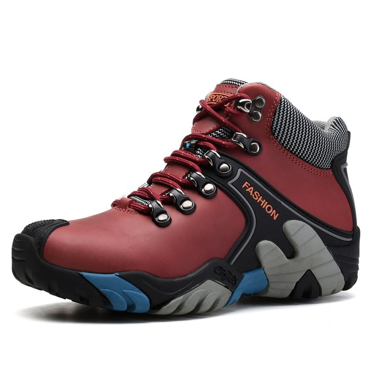 Men's High-top Non-slip Wear-resistant Outdoor Hiking Shoes