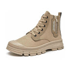 Men's Hiking Boots Side Zipper High-top Thicker Work