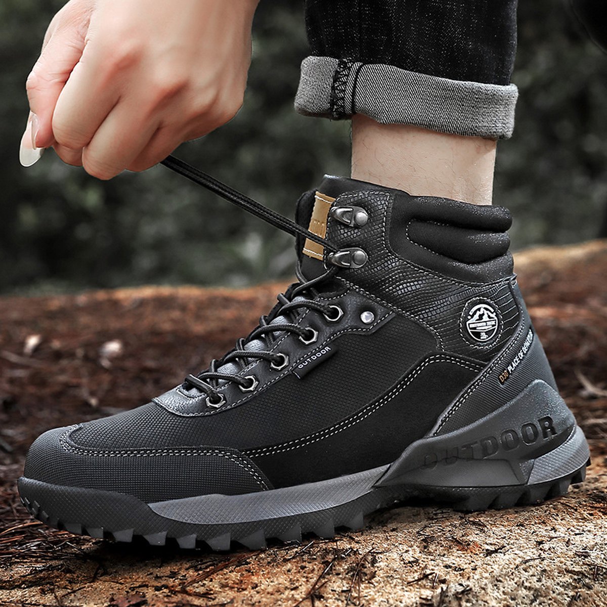 Men's Hiking Shoes Non-slip Travel