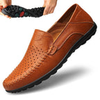Men's Hollowd-out Slip-on Business Shoes