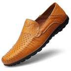 Men's Hollowd-out Slip-on Business Shoes