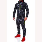 Men's Hooded Camo Tracksuit