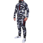 Men's Hooded Camo Tracksuit