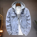 Men's Hooded Denim Jacket