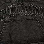 Men's Hooded Pullover Denim Vest