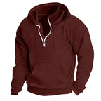 Men's Hooded Sweater Thick Casual Jacket