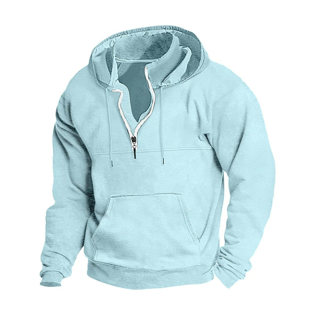 Men's Hooded Sweater Thick Casual Jacket