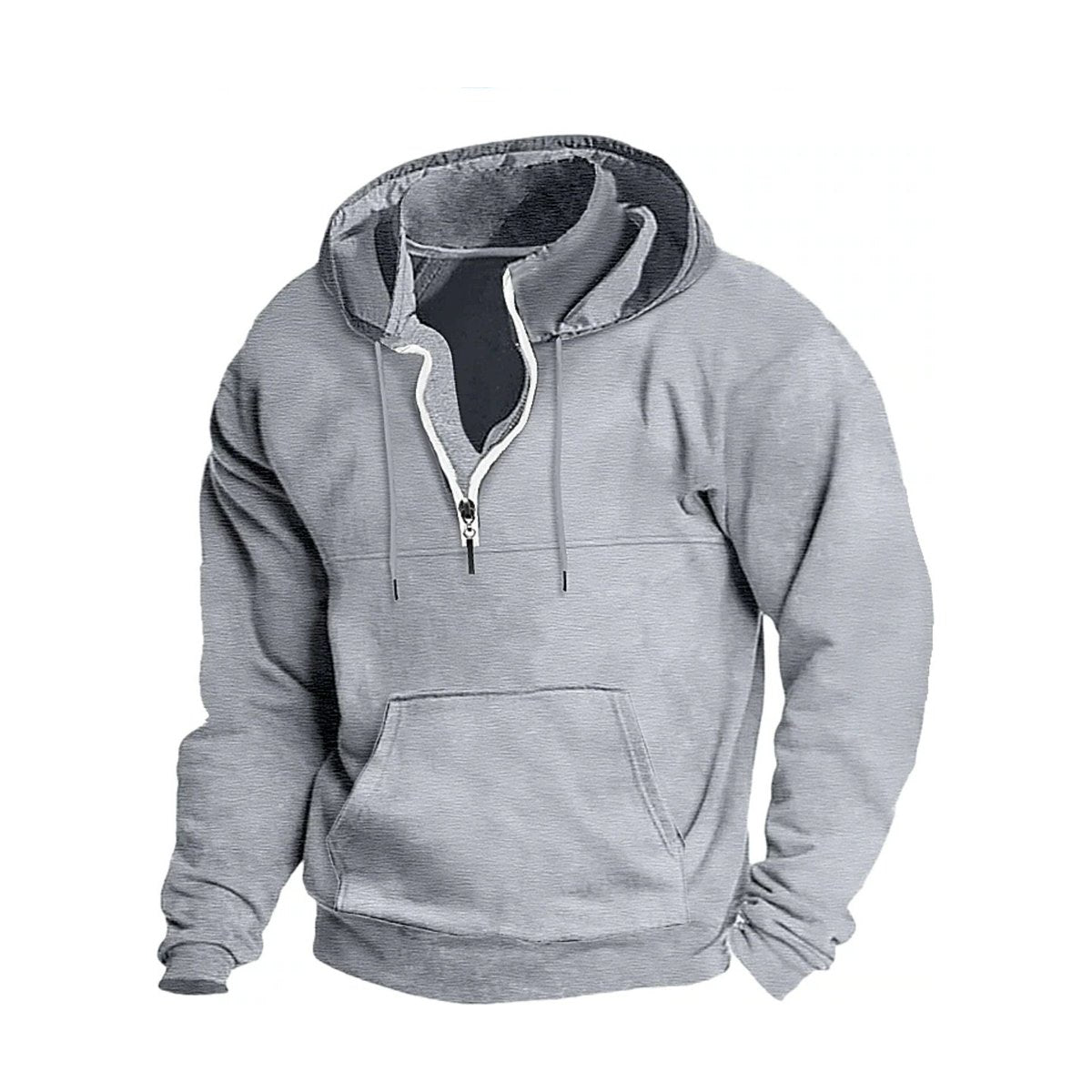 Men's Hooded Sweater Thick Casual Jacket