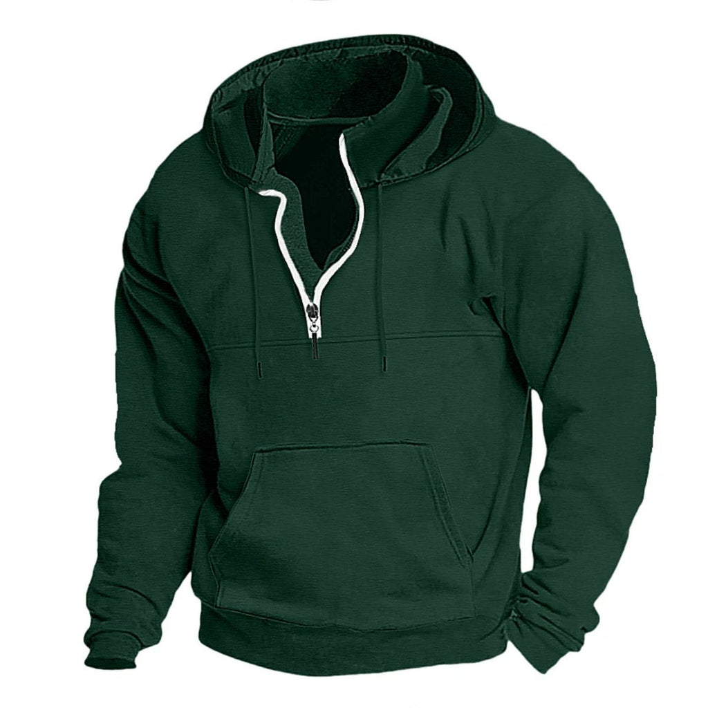 Men's Hooded Sweater Thick Casual Jacket