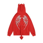 Men's Horn Hoodie Coat