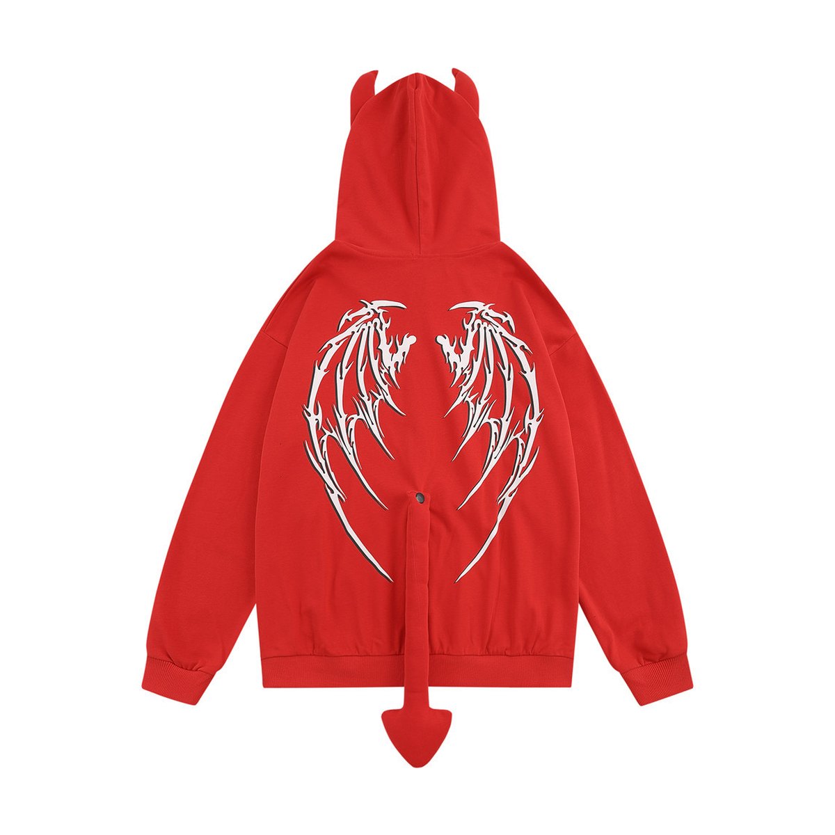 Men's Horn Hoodie Coat