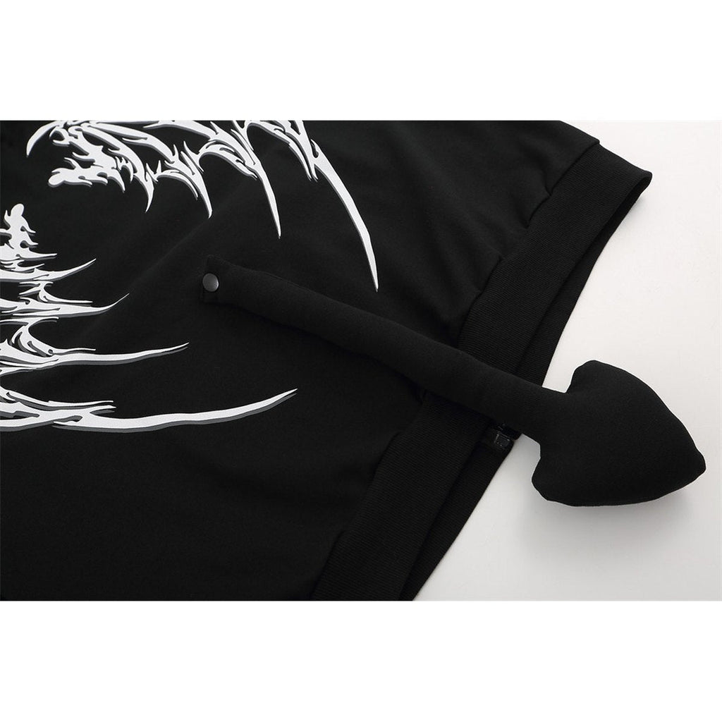 Men's Horn Hoodie Coat