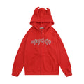 Men's Horn Hoodie Coat