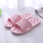 Men's House Shoes Non-slip Hollow Sole Design Floor