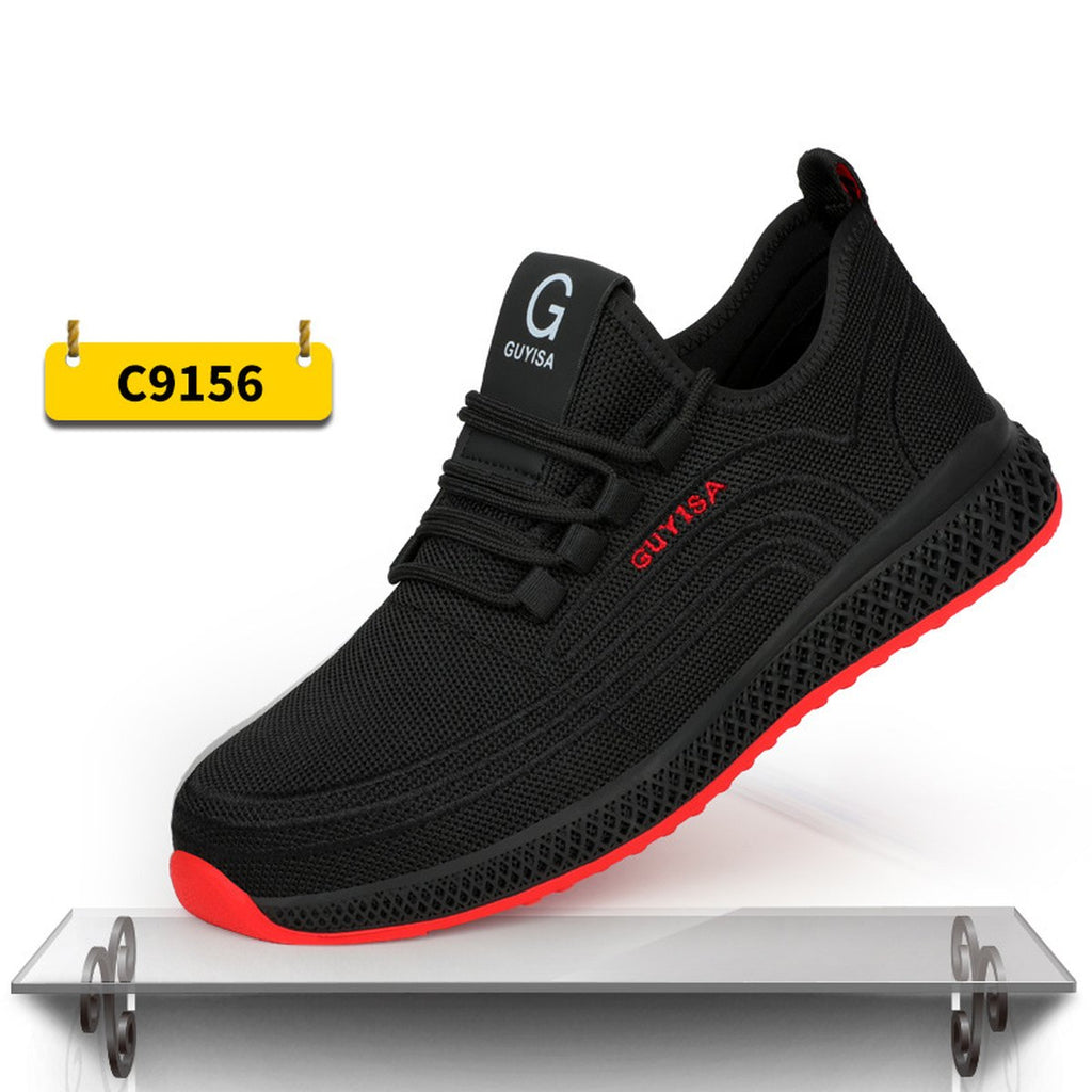 Men's Indestructible Steel Toe Sneakers Lightweight Work Shoes