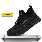 Men's Indestructible Steel Toe Sneakers Lightweight Work Shoes