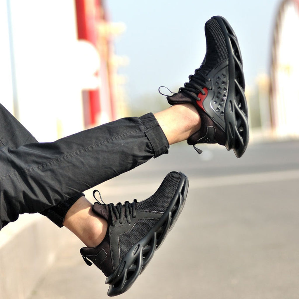 Men's Indestructible Work Shoes Sneakers Anti-puncture Safety