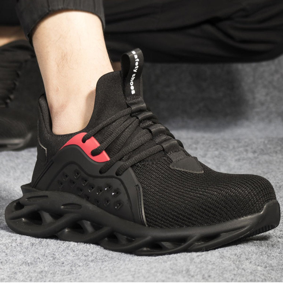 Men's Indestructible Work Shoes Sneakers Anti-puncture Safety