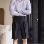 Men's Italian Retro Suit Shorts