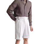 Men's Italian Retro Suit Shorts