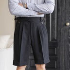 Men's Italian Retro Suit Shorts