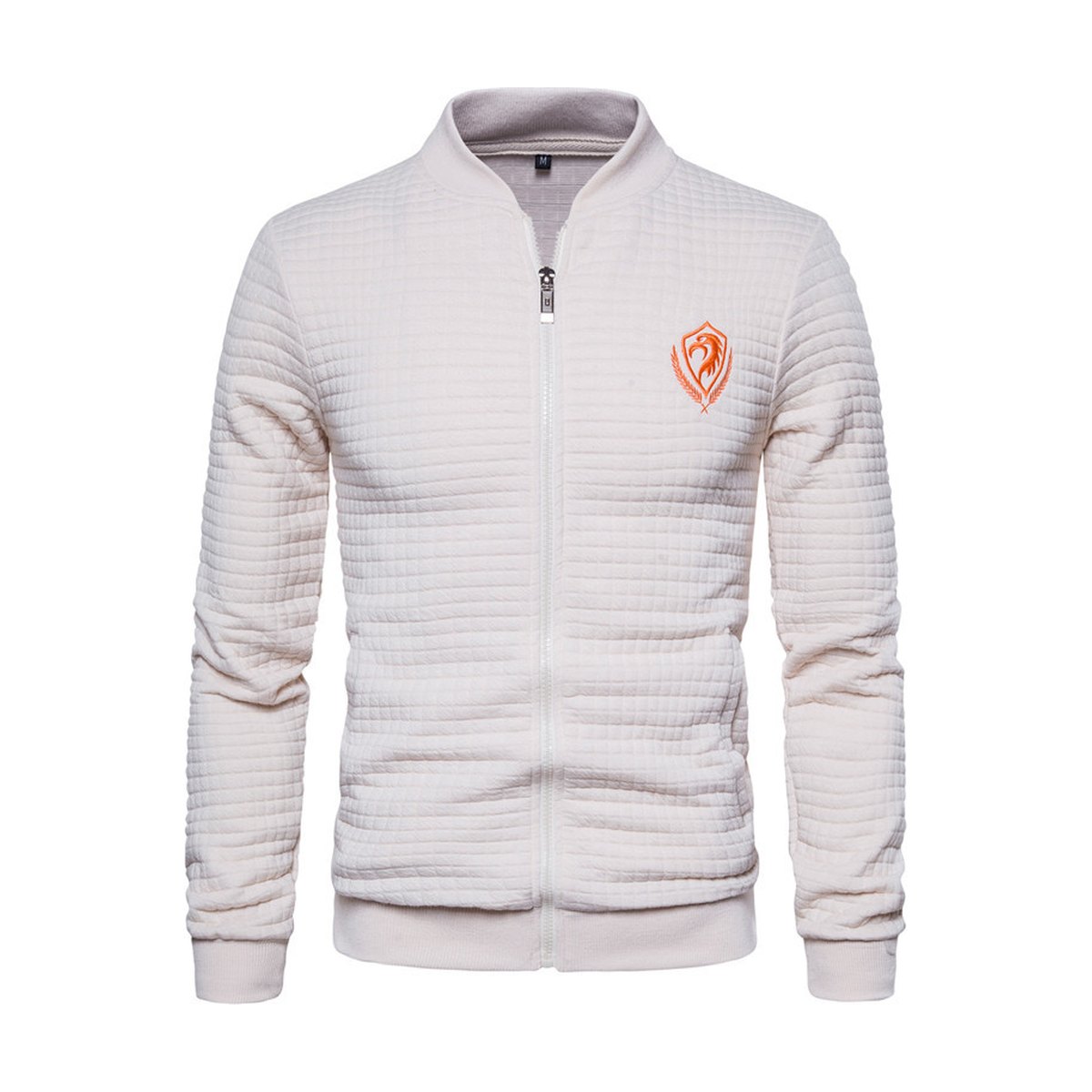 Men's Jacket Cotton Sweater Zipper Stand Collar