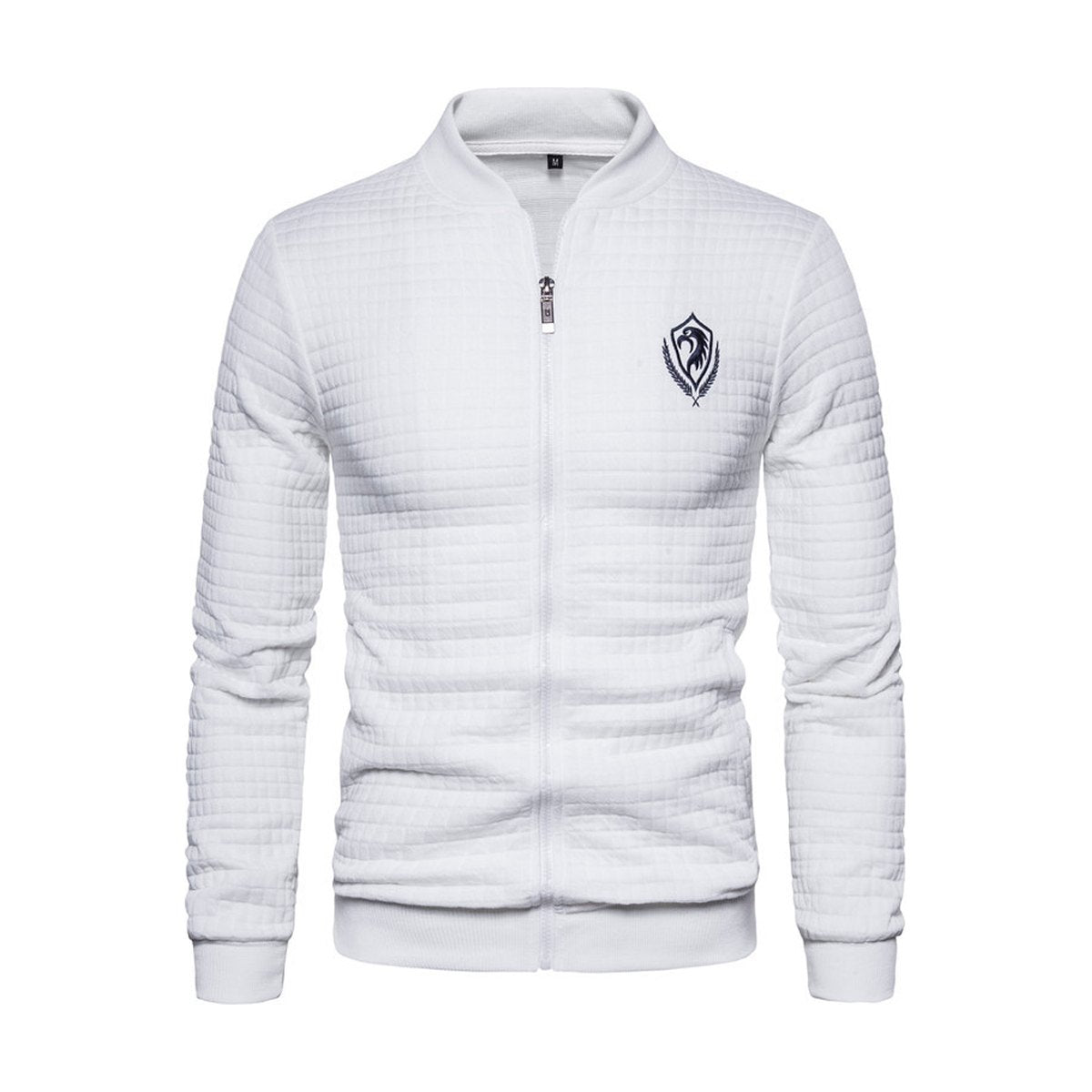 Men's Jacket Cotton Sweater Zipper Stand Collar