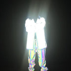 Men's Jacket Hip Hop Windbreaker Reflective