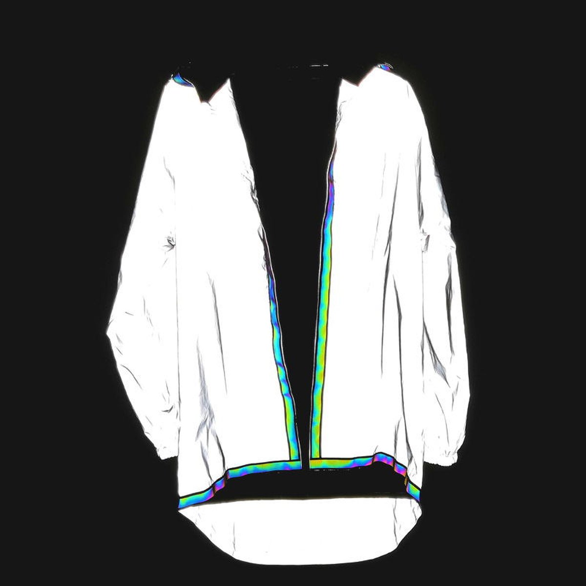 Men's Jacket Hip Hop Windbreaker Reflective