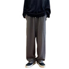 Men's Jacquard Rhombus Draped Pants