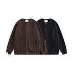 Men's Japanese Cardigan Sweater Loose