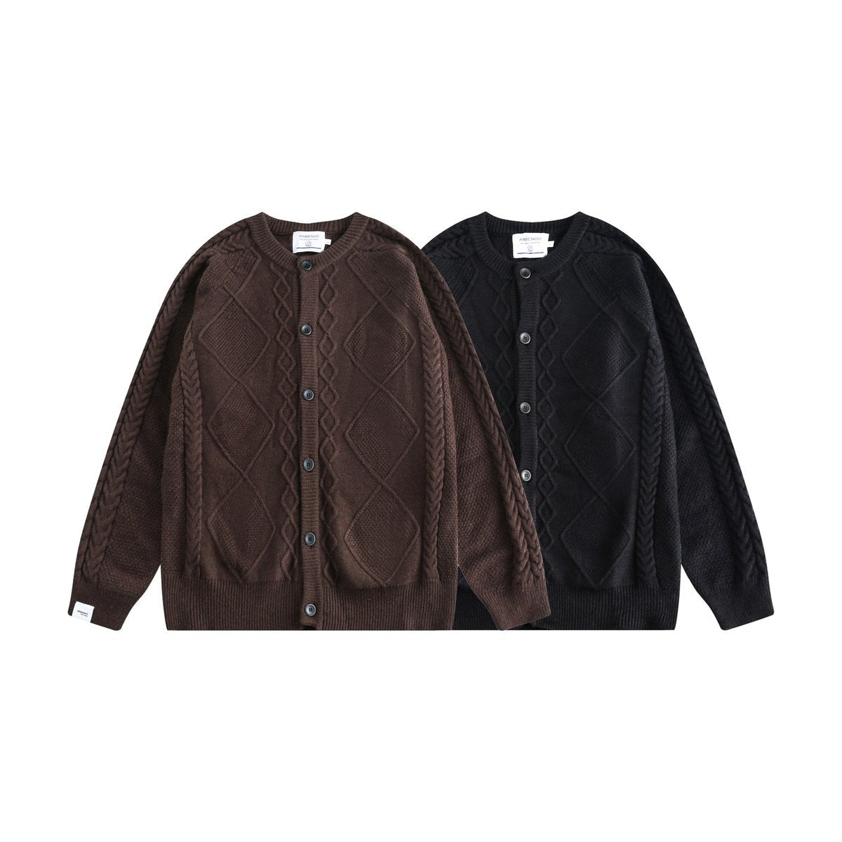 Men's Japanese Cardigan Sweater Loose