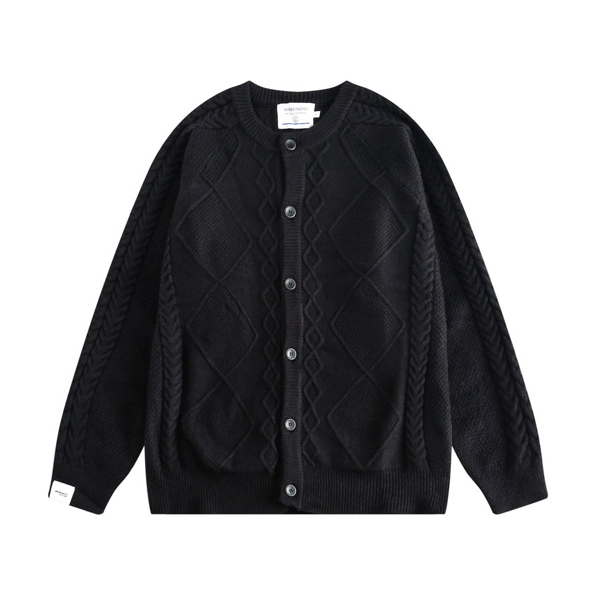 Men's Japanese Cardigan Sweater Loose