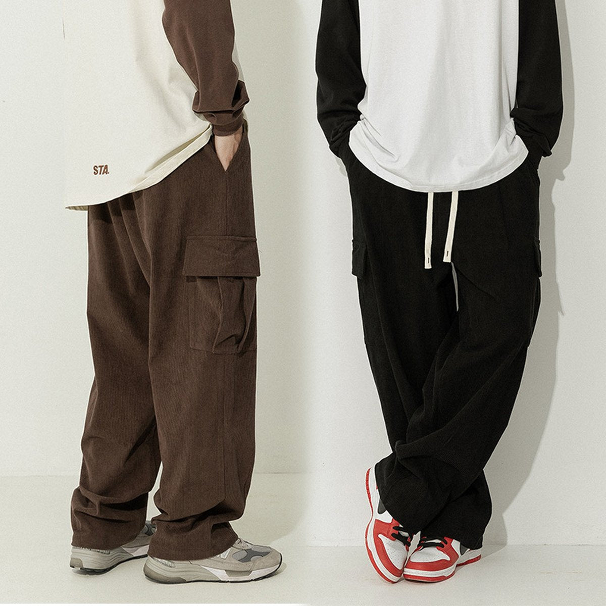 Men's Japanese Corduroy Casual Pants