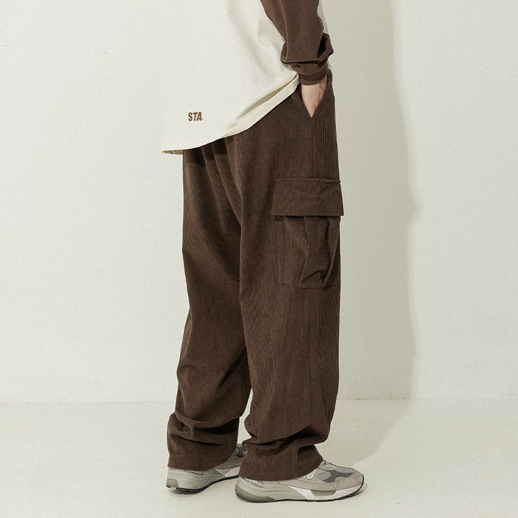 Men's Japanese Corduroy Casual Pants