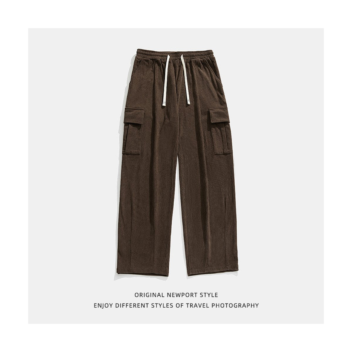 Men's Japanese Corduroy Casual Pants