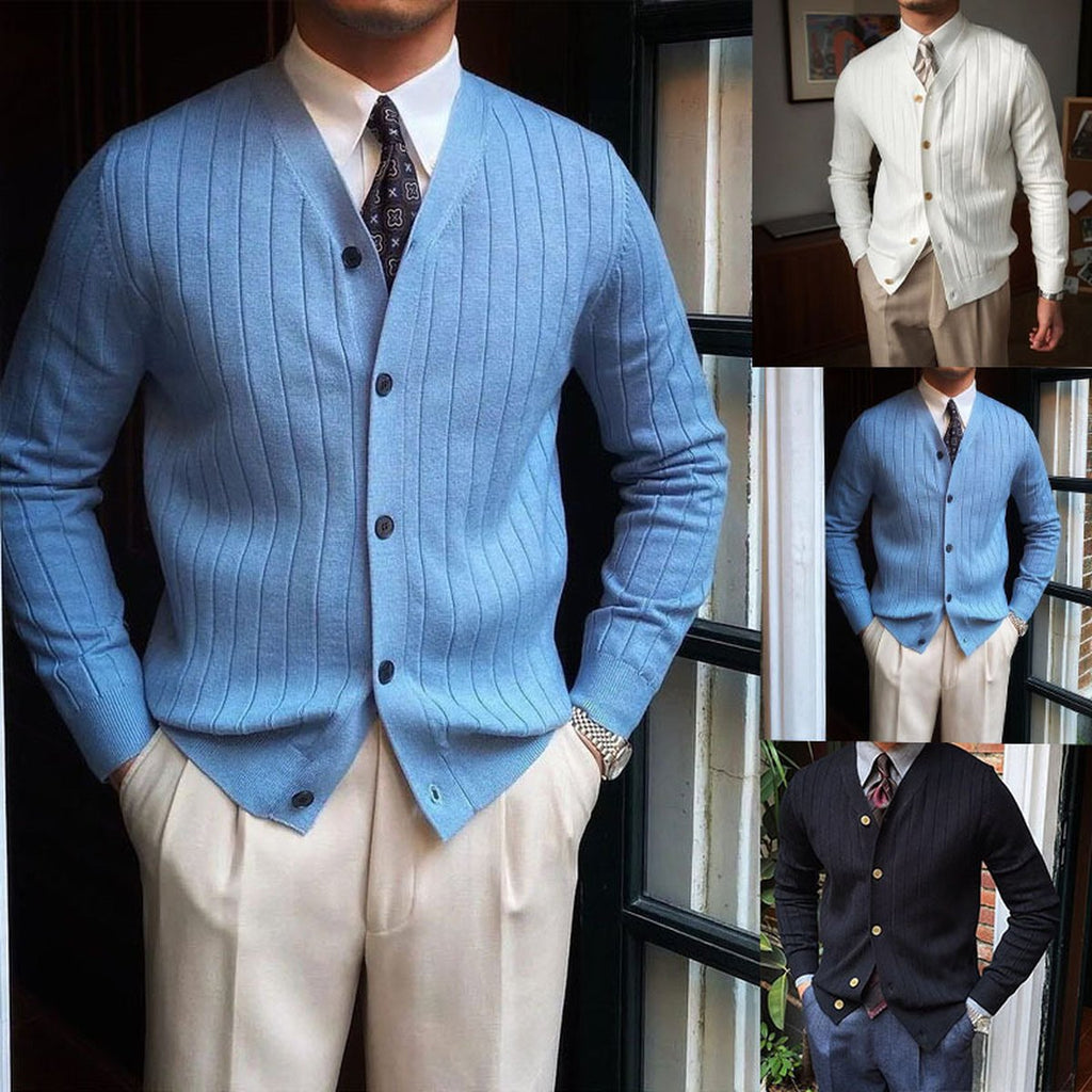 Men's Knitting Cardigan